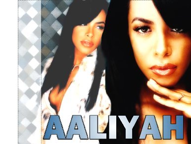 The late Aaliyah Naughton